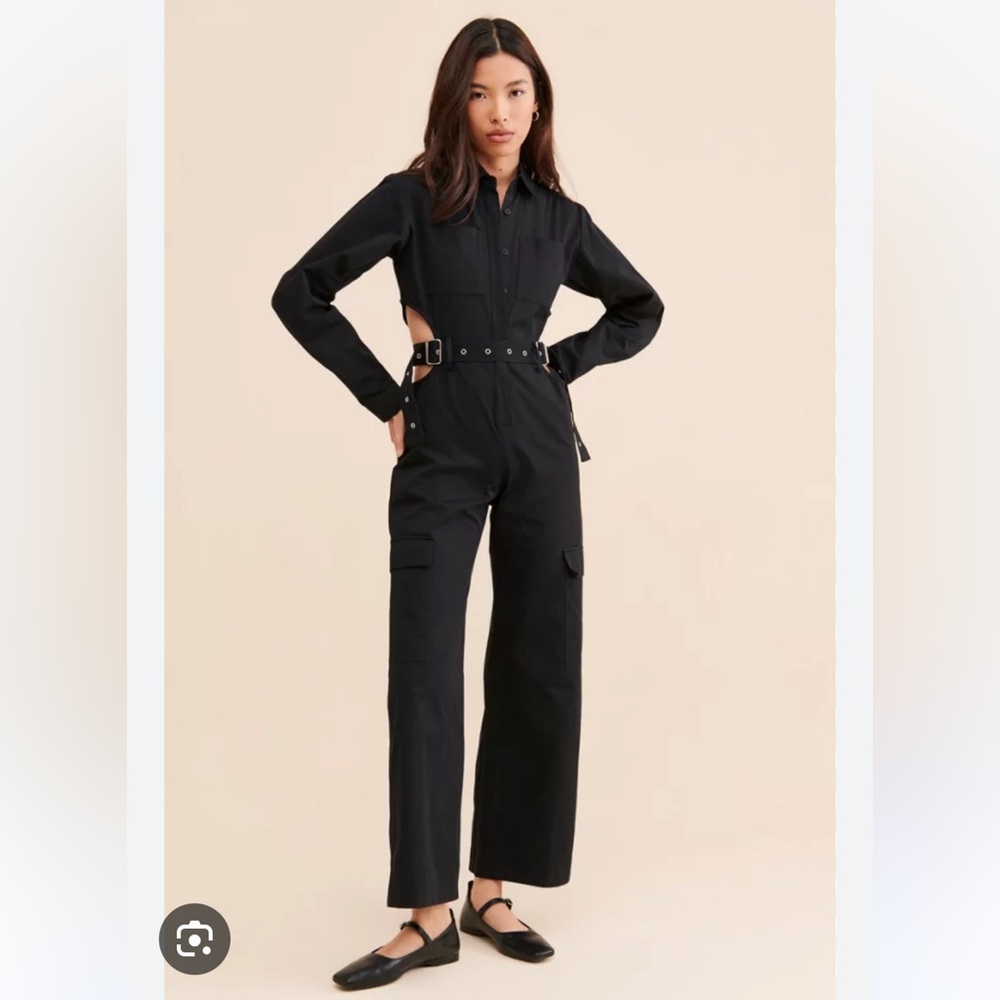 Ragged Priest Cutout Jumpsuit